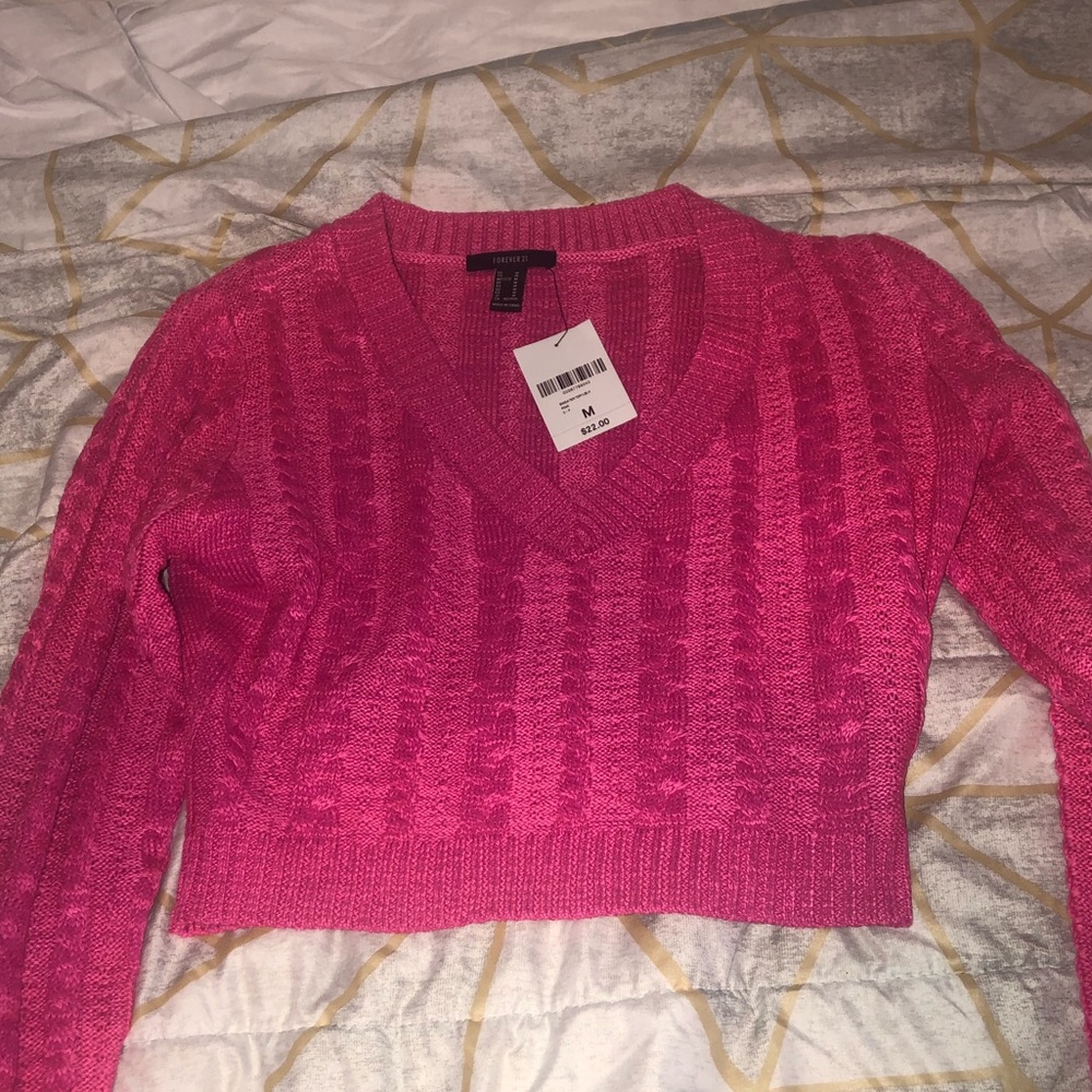 Forever 21 Cropped Sweater